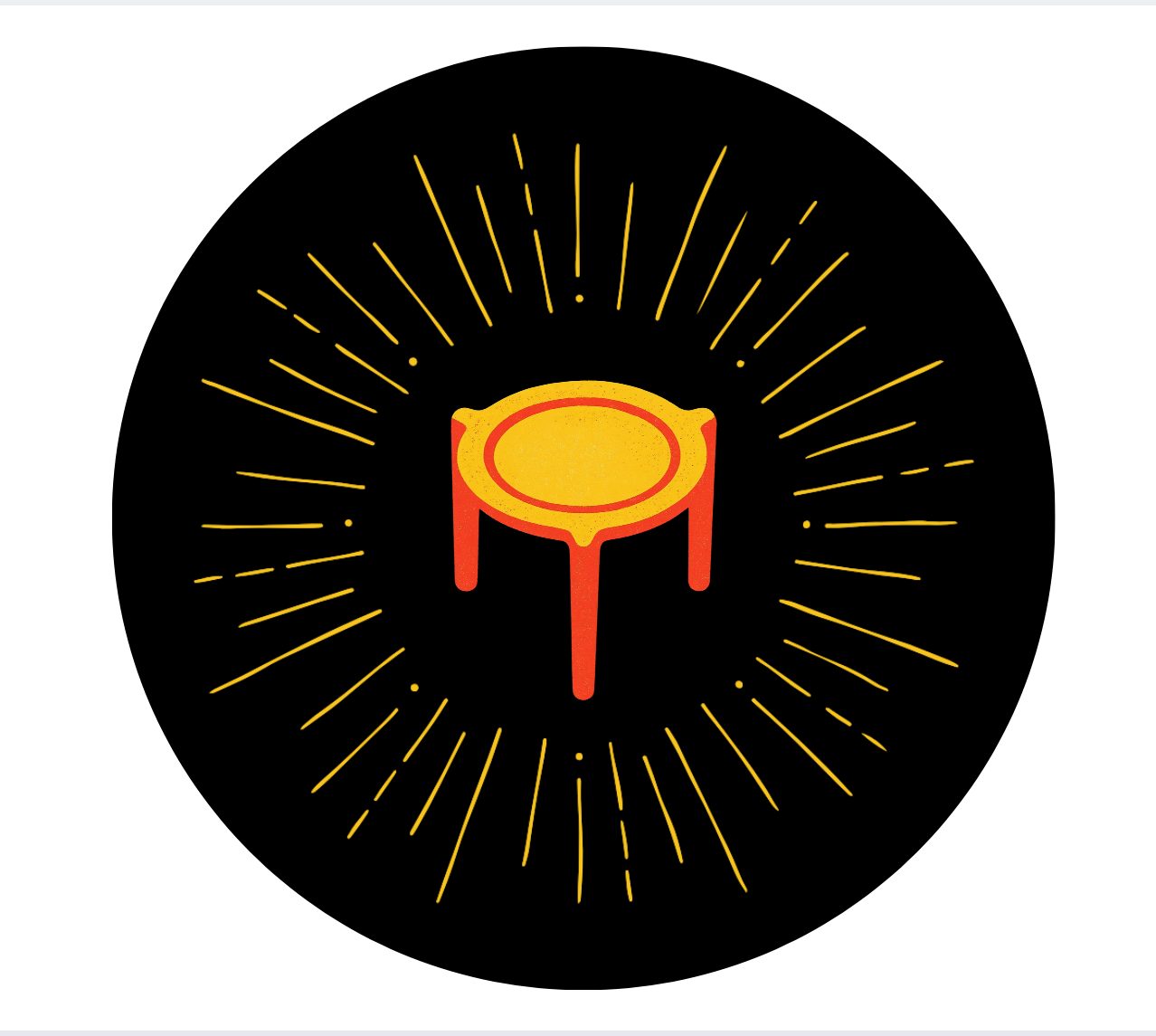 Pizza Table Sticker
